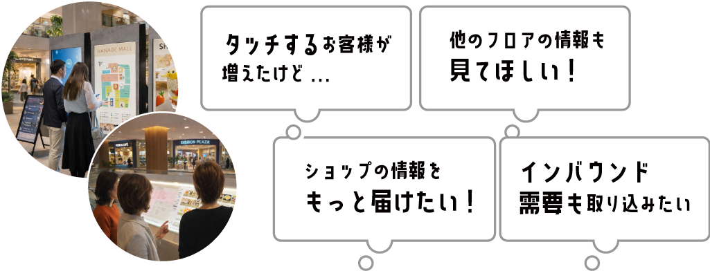 サイネージのお悩み